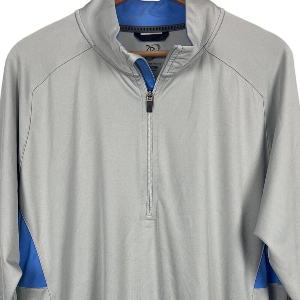 Zero Restriction Mens M Golf Performance Outdoor Activewear Zip Pullover Jacket